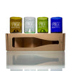 Quatro :: 12oz mixed color 4 pack